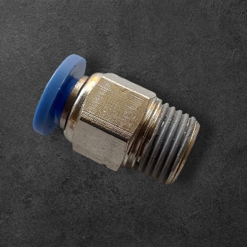 Priklop pneumatski 1/8 na 4mm inox SS304 GMP HACCP USP